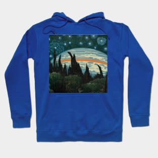 Starry Night in Kashyyyk Hoodie